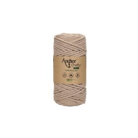 Rolo de linha Anchor Crafty fine nº 3, cor 106 pearl - 250grs